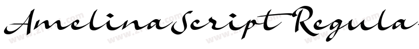 AmelinaScript Regula字体转换
